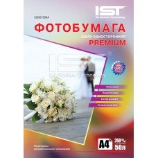 Фотобумага IST Premium шелк 260гр/м, А4 (Si260-50A4), 50л 