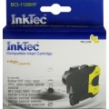 Картридж струйный InkTec для Brother BCI-1100HY, желтый